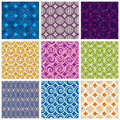 Seamless geometric patterns 2.