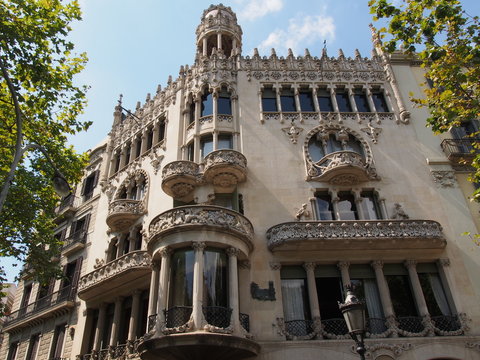 La Casa Lle&oacute; Morera - Barcelone