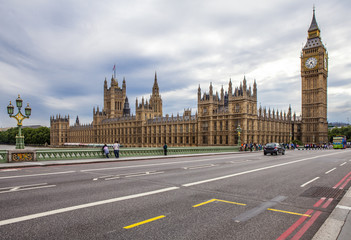Fototapeta na wymiar London Westminster Palace