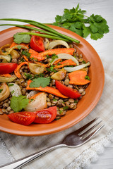 lentils salad