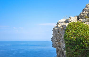 Majestic Rock with the Human Face