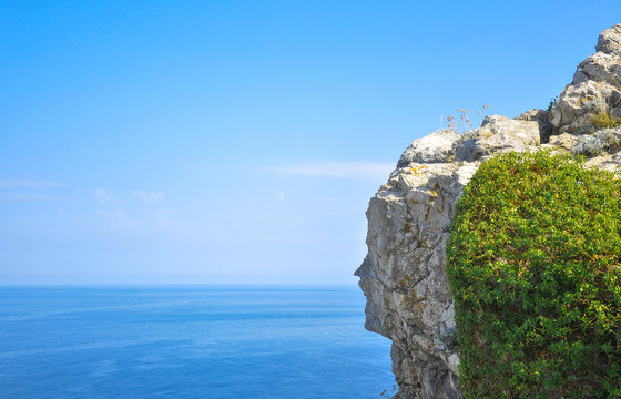 Majestic Rock with the Human Face