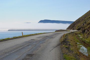 route cotière islandaise