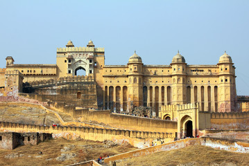 Amber fort in Jaipur India