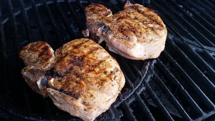 Pork Chops on the Grill
