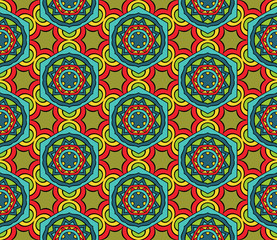 Abstract Ethnic Pattern