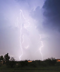 A Dance of Lightning Over a Neighborhood