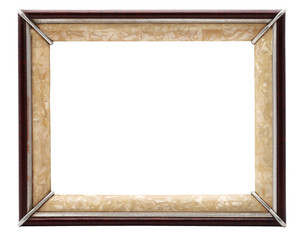 Fototapeta premium old frame on a white background