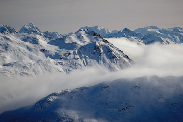 Fototapeta premium winter in Alps