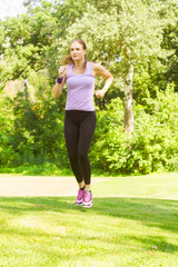 Running Woman Jogging