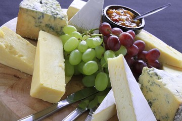 cheese selection platter