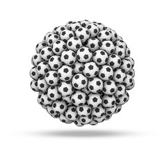 Soccer ball sphere
