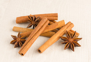 Cinnamon and anise