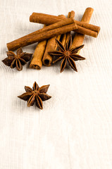 Cinnamon and anise