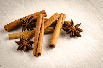 Cinnamon and anise