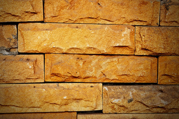 Close up of a brick-wall, Modern stone texture background