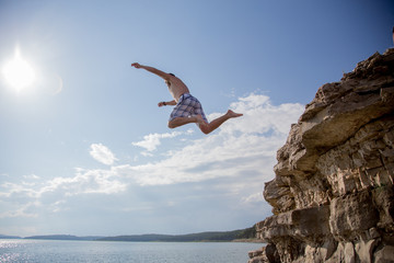 Cliff Jumping