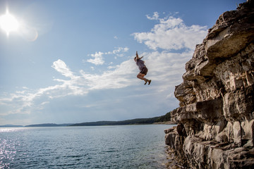 Cliff Jumping