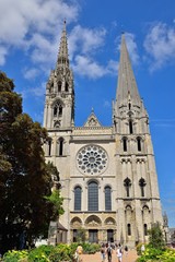 Fototapeta na wymiar Kathedrale Notre-Dame de Chartres