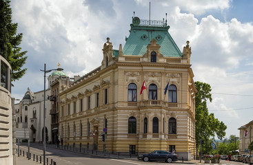 Fototapeta premium street in Belgrade