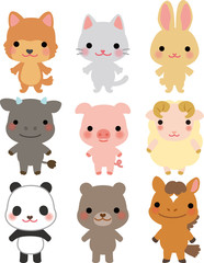 Fototapeta premium 身近な動物