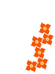 Obraz premium Orange Blumen