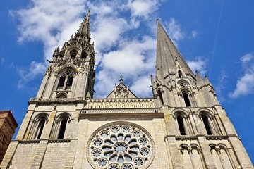 Fototapeta premium Kathedrale Notre-Dame de Chartres