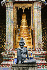 Entrance to Wat Phra Kaew in Bangkok