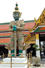 Obraz premium Thotsakhirithon, giant demon (Yaksha), Bangkok
