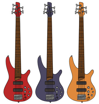 bass guitars