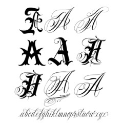 Capital letter set