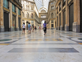 interior of Umberto the Ist Gallery, Naples