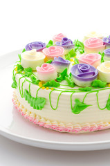 Flower cakes