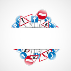 panneau de signalisation © M.studio