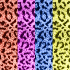 Разноцветные, леопардовые