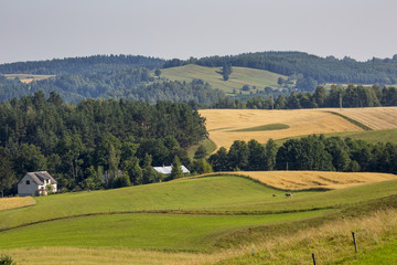 Fototapeta na wymiar Suwalki Landscape Park, Poland.