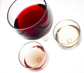 glasses of wine
