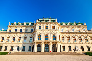 Fototapeta na wymiar Upper Belvedere Palace
