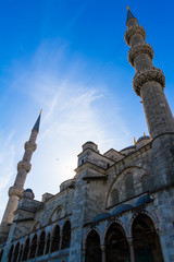 Fototapeta na wymiar Sultan Ahmed Mosque, Istanbul Turkey