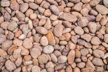 Round pebble stones