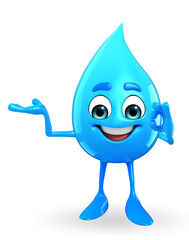 Water Drop Character is best sign