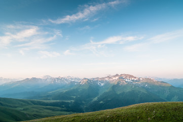 Fototapeta premium landscape of mountains