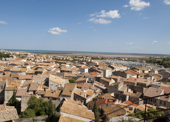 Fototapeta premium Toits de Gruissan Aude