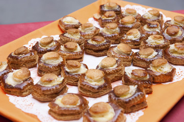 Vol au vent stuffed