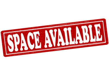 Space available