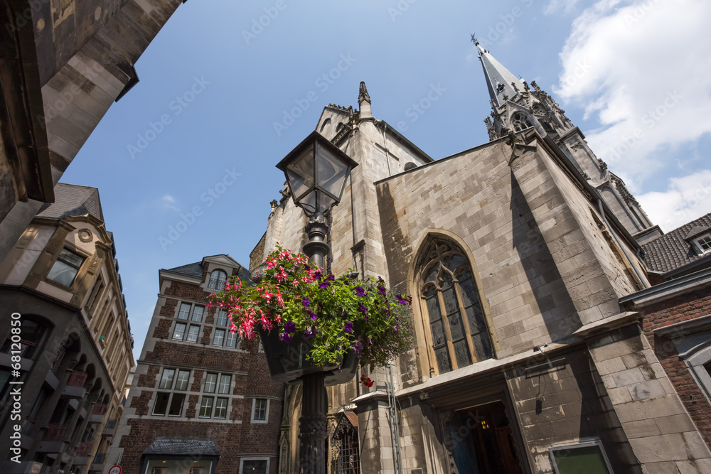 Wall mural aachener dom in germany