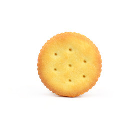 Cracker Isolated on White with Clipping Path