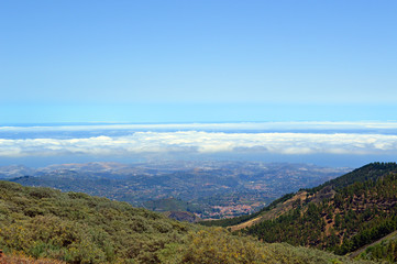 Fototapeta na wymiar Berge in Gran Canaria