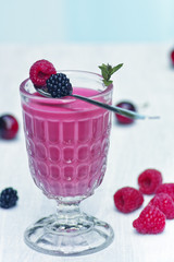 Brombeer Shake