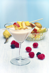 Mango-Birne Shake